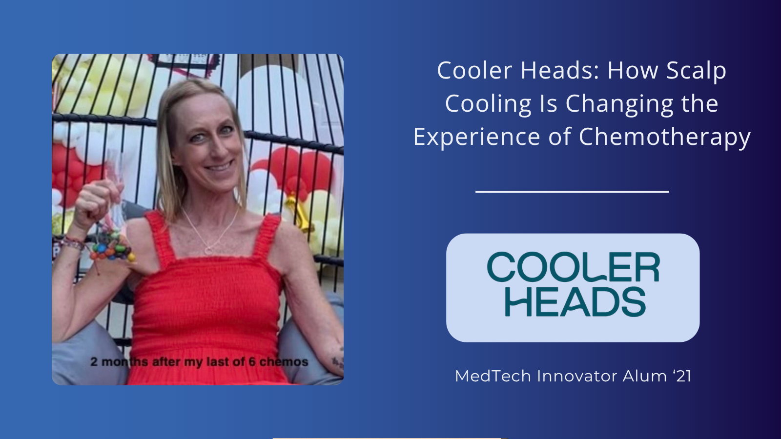 Cooler Heads patient story graphic
