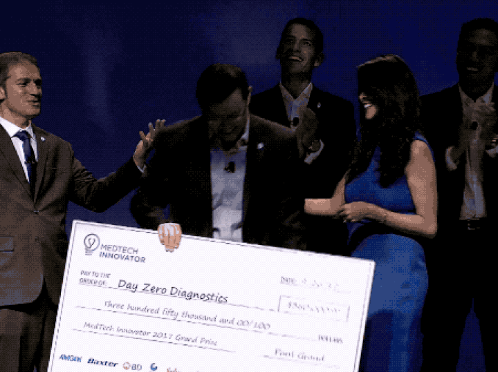 And the 2017 MedTech Innovator winners are …