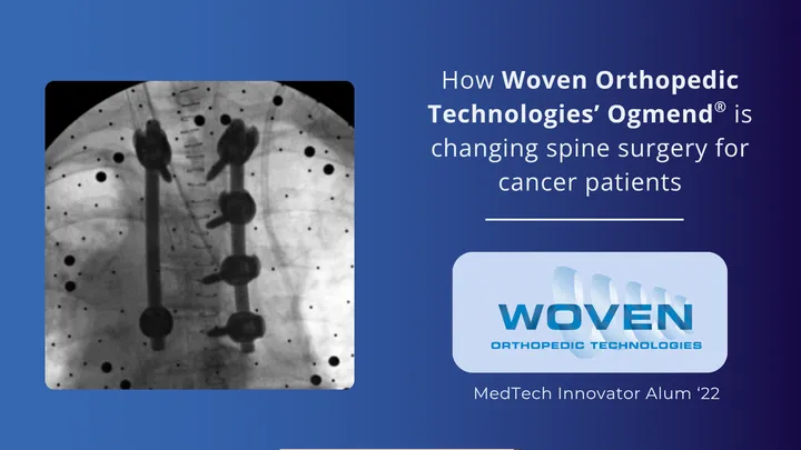 How Woven Orthopedic Technologies’ Ogmend® is changing spine surgery for cancer patients