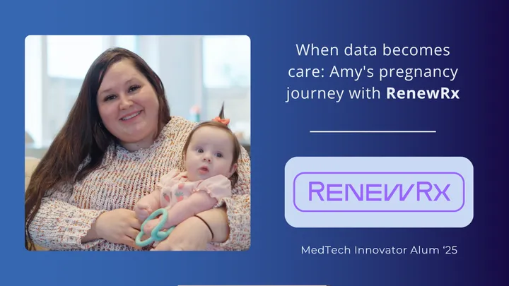 When data becomes care: Amy’s pregnancy journey with RenewRx