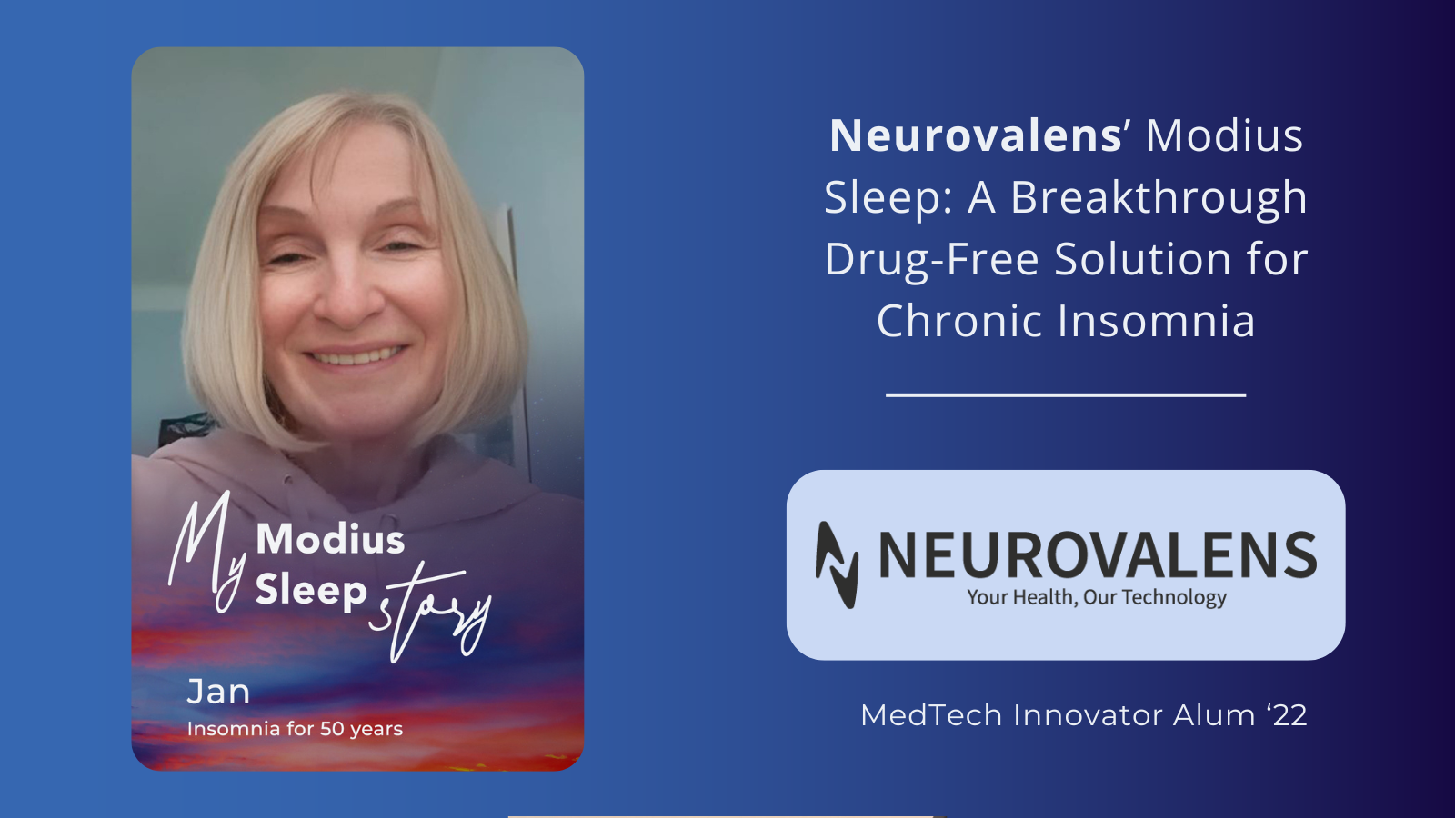 Neurovalens patient story graphic