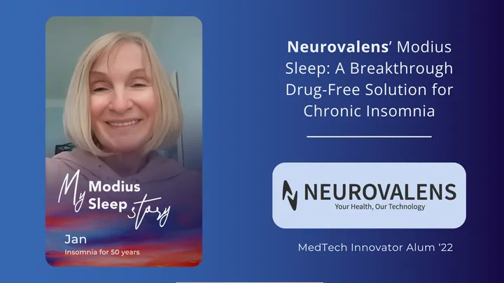 Neurovalens’ Modius Sleep: A Breakthrough Drug-Free Solution for Chronic Insomnia