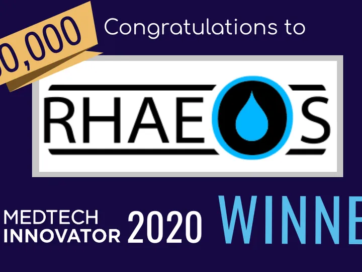 MedTech Innovator Names Rhaeos as 2020 Global Competition Winner at The MedTech Conference