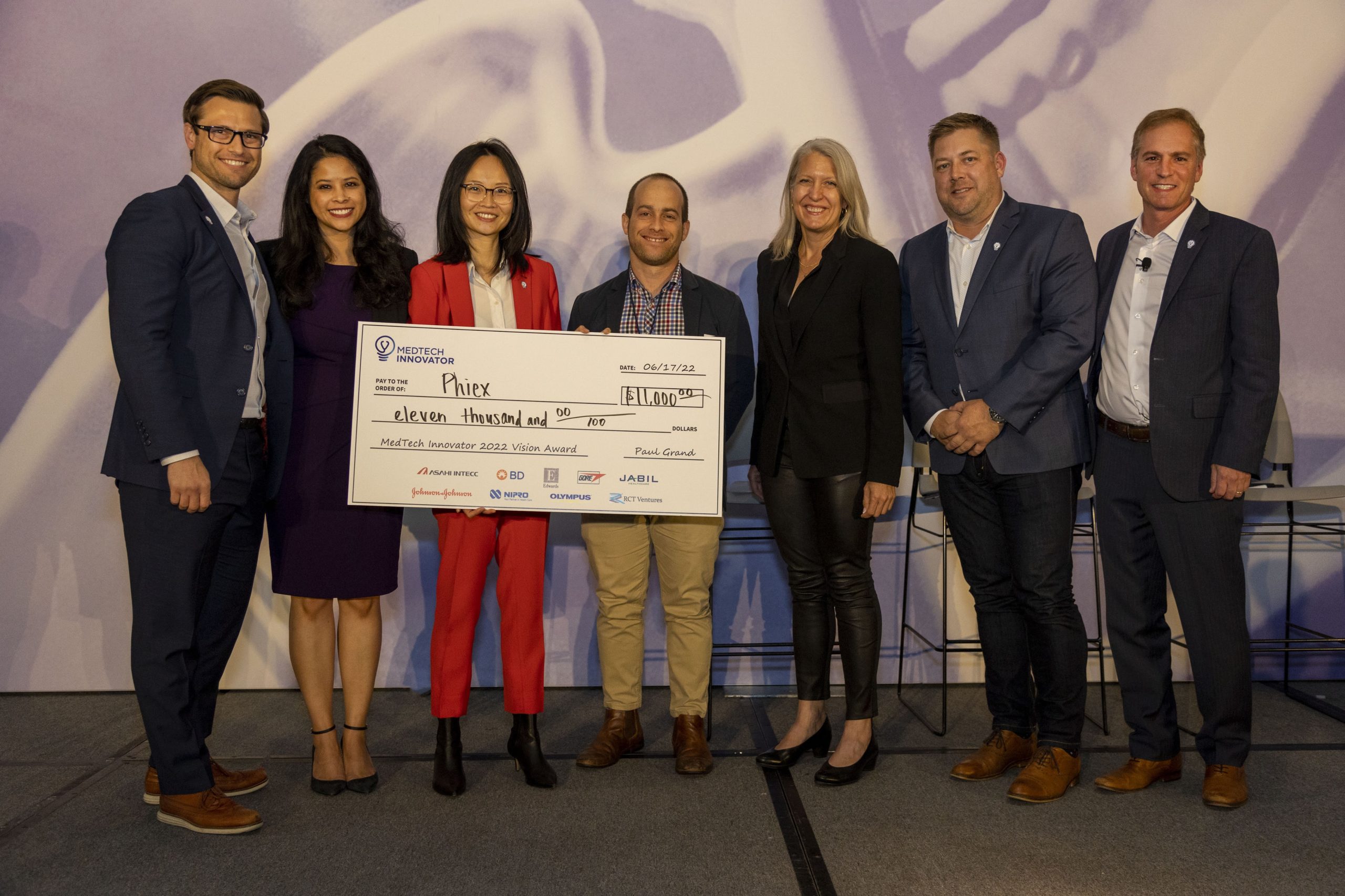 Phiex Technologies, 2022 Vision Award winner