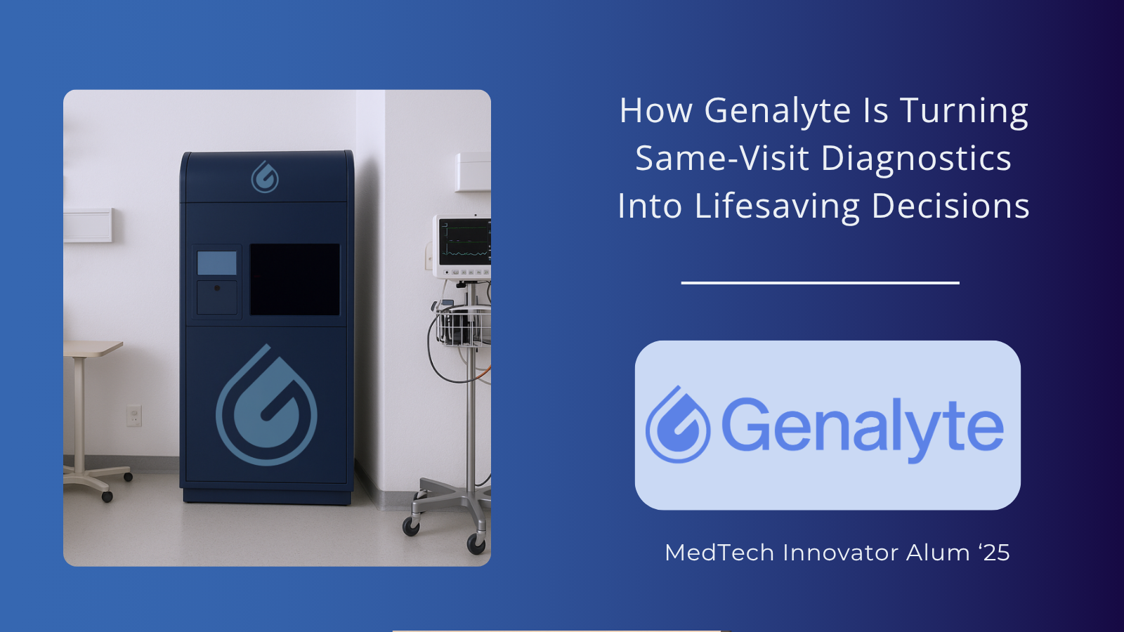 Genalyte patient story graphic