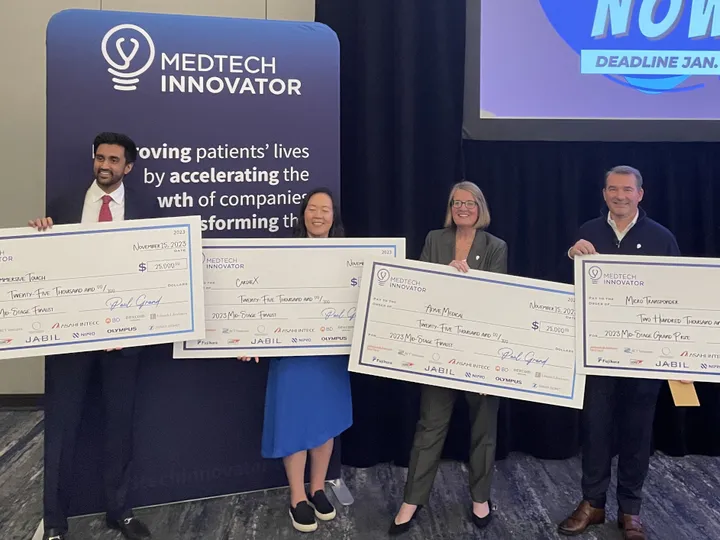 MedTech Innovator Crowns MicroTransponder and Mirai Medical Among its Top Innovators of 2023