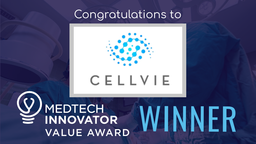 cellvie, MedTech Innovator Value Award winner
