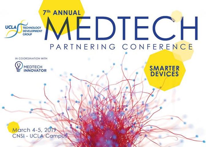 UCLA TDG 7th Annual MedTech Partnering Conference flyer, March 4-5, 2019