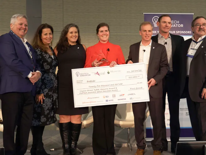 EvoEndo Wins 2022 MedTech Innovator Execution Award, AdvaMed Accel Virginia Shimer Rybski Memorial Award