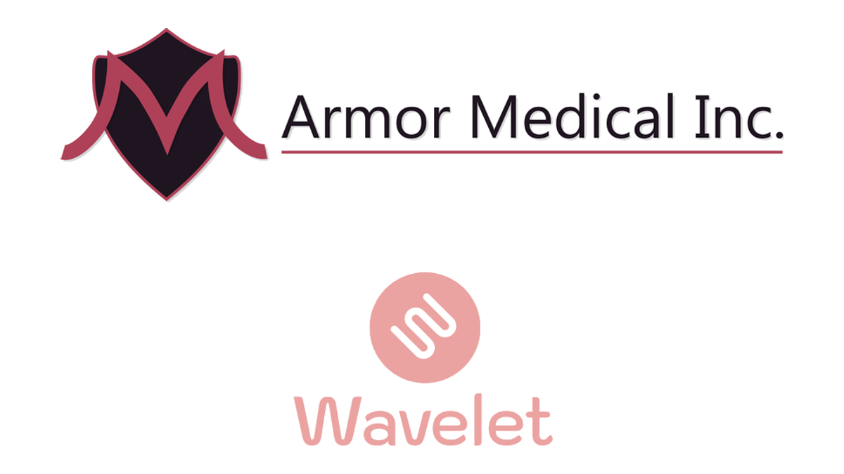 Armor Medical and Wavelet logos