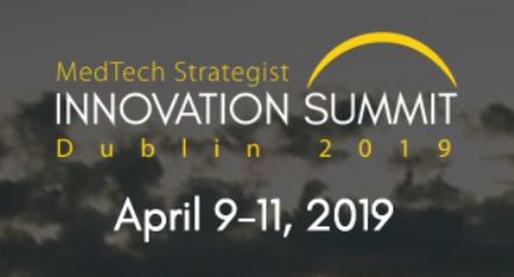MedTech Strategist Innovation Summit Dublin 2019 banner, April 9-11, 2019