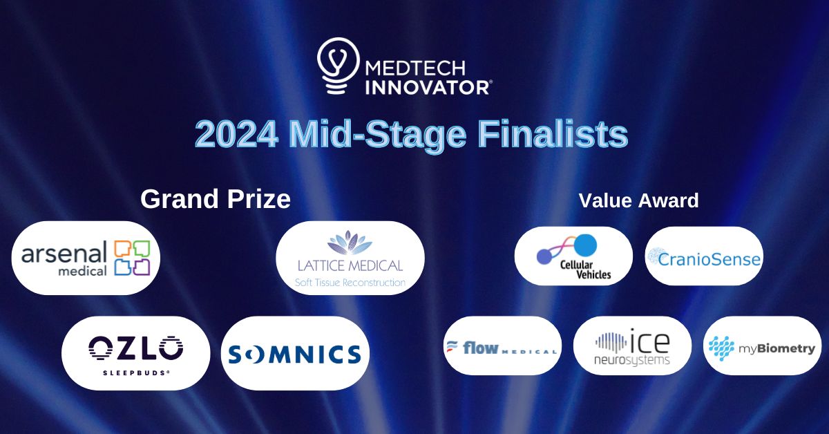 Mid-stage grand prize and value finalists banner
