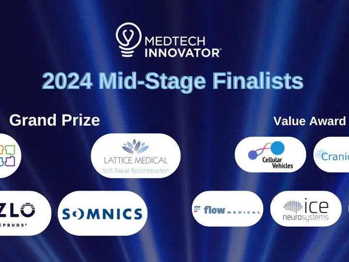 MedTech Innovator Announces Finalists of 2024 Mid-Stage and Value Award Competitions