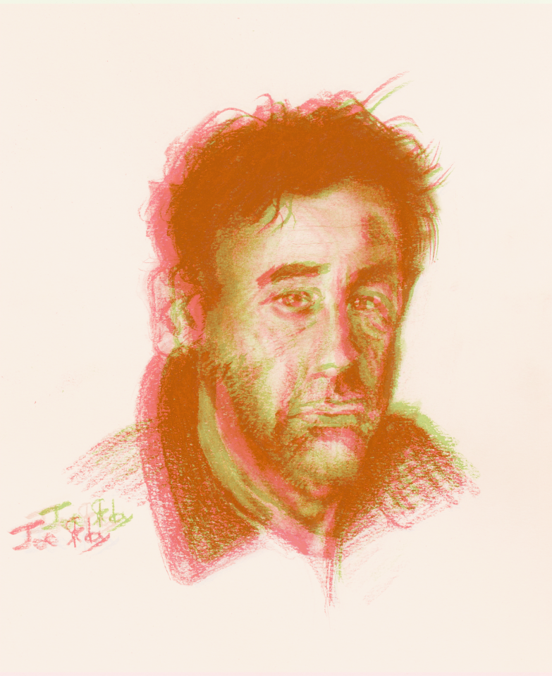 Joseph Skoby — Charcoal on paper by Titus Haug