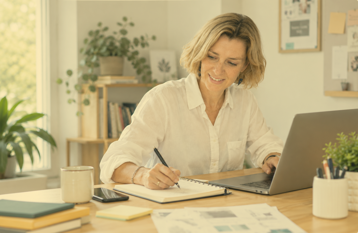 Content manager travaillant sur la coordination et le suivi des contenus