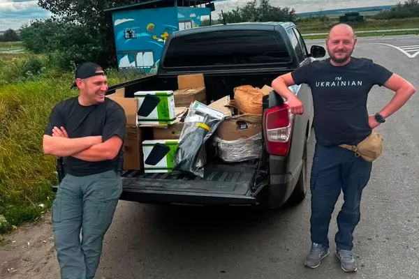 Forsyninger fra Danmark bliver kørt til Ukraine