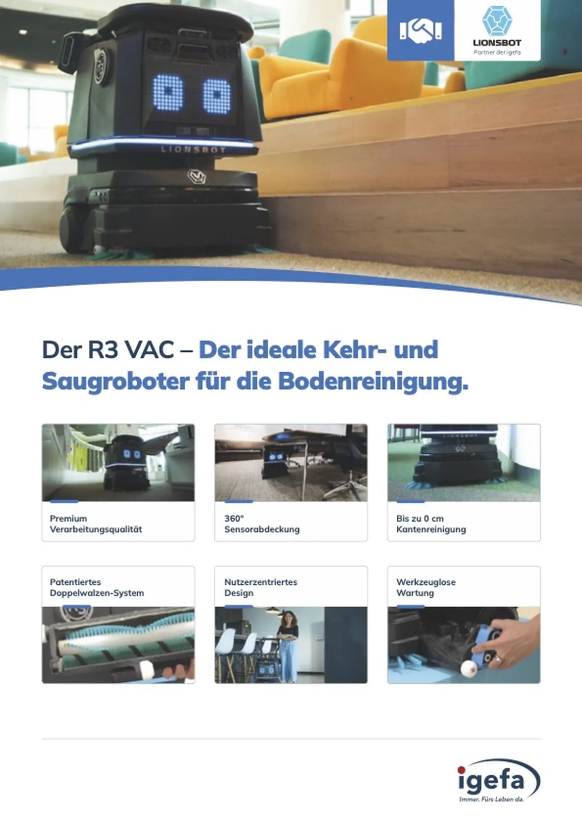 Produktblatt Lionsbot R3 VAC