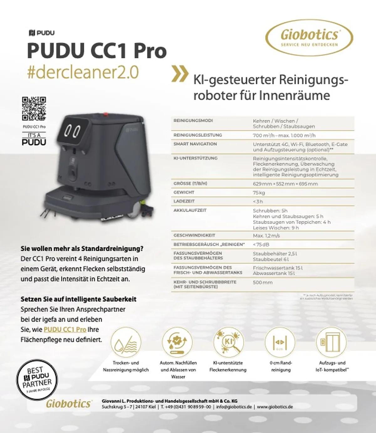 Giobotics Datenblatt CC1 Pro