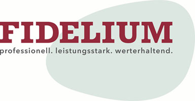 Logo FIDELIUM, professionell. leistungsstark. werterhaltend.