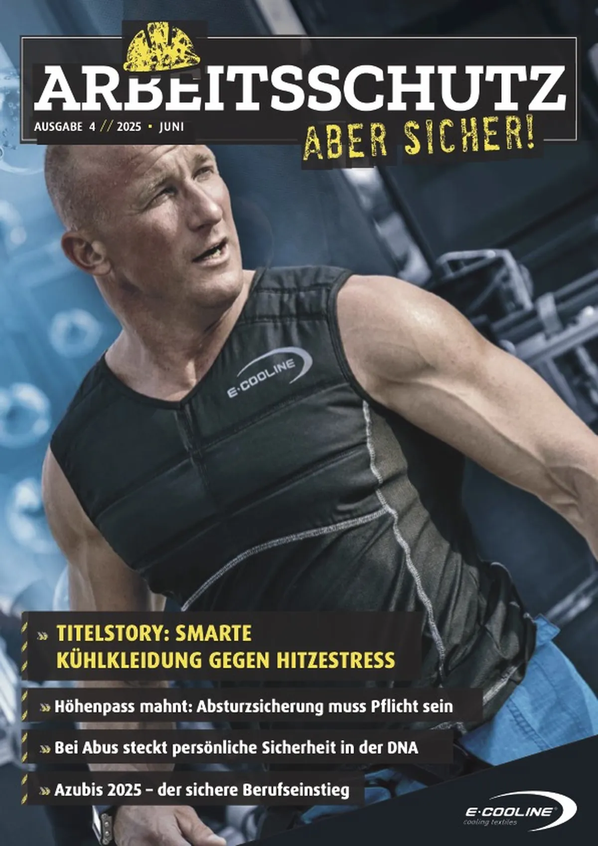 SZwei Verlag Magazin Juni 2025 mit ECOOLINE
