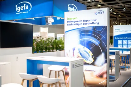 CMS-Messestand