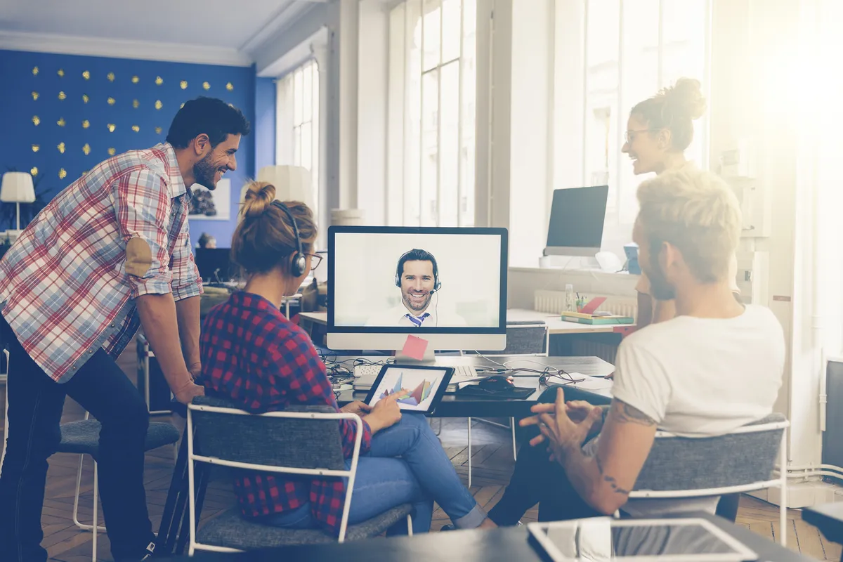 Personengruppe Büro PC
