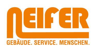 Logo Neifer, Gebäude. Service. Menschen.
