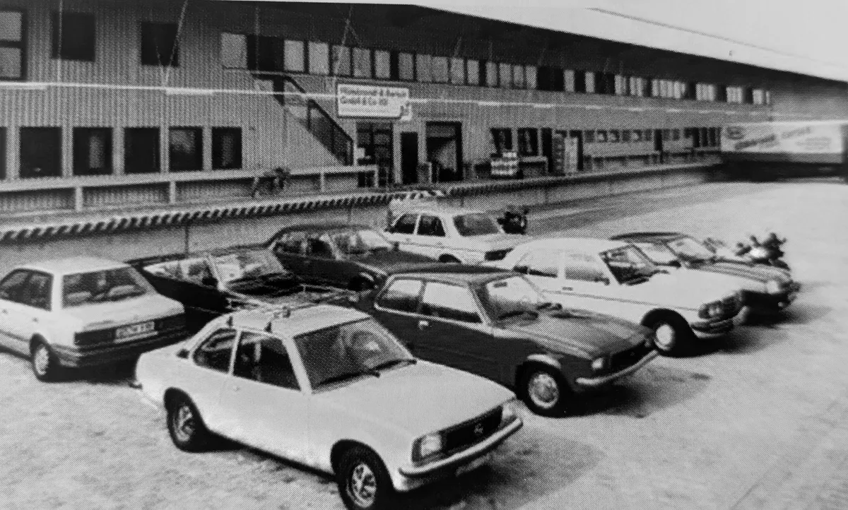 1980er: H&B, Firmensitz Motzener Straße