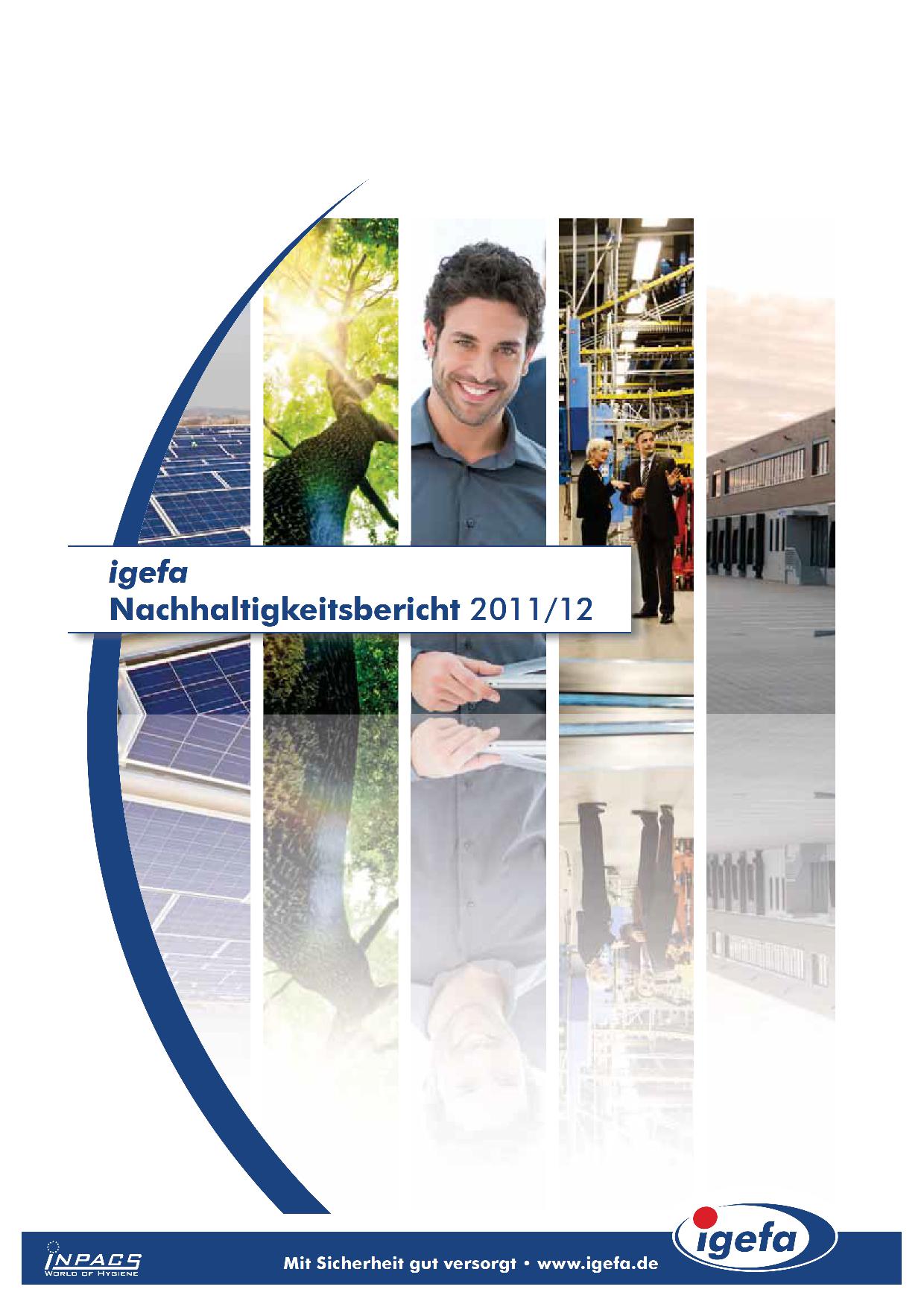 2011/12 igefa Nachhaltigkeitsbericht
