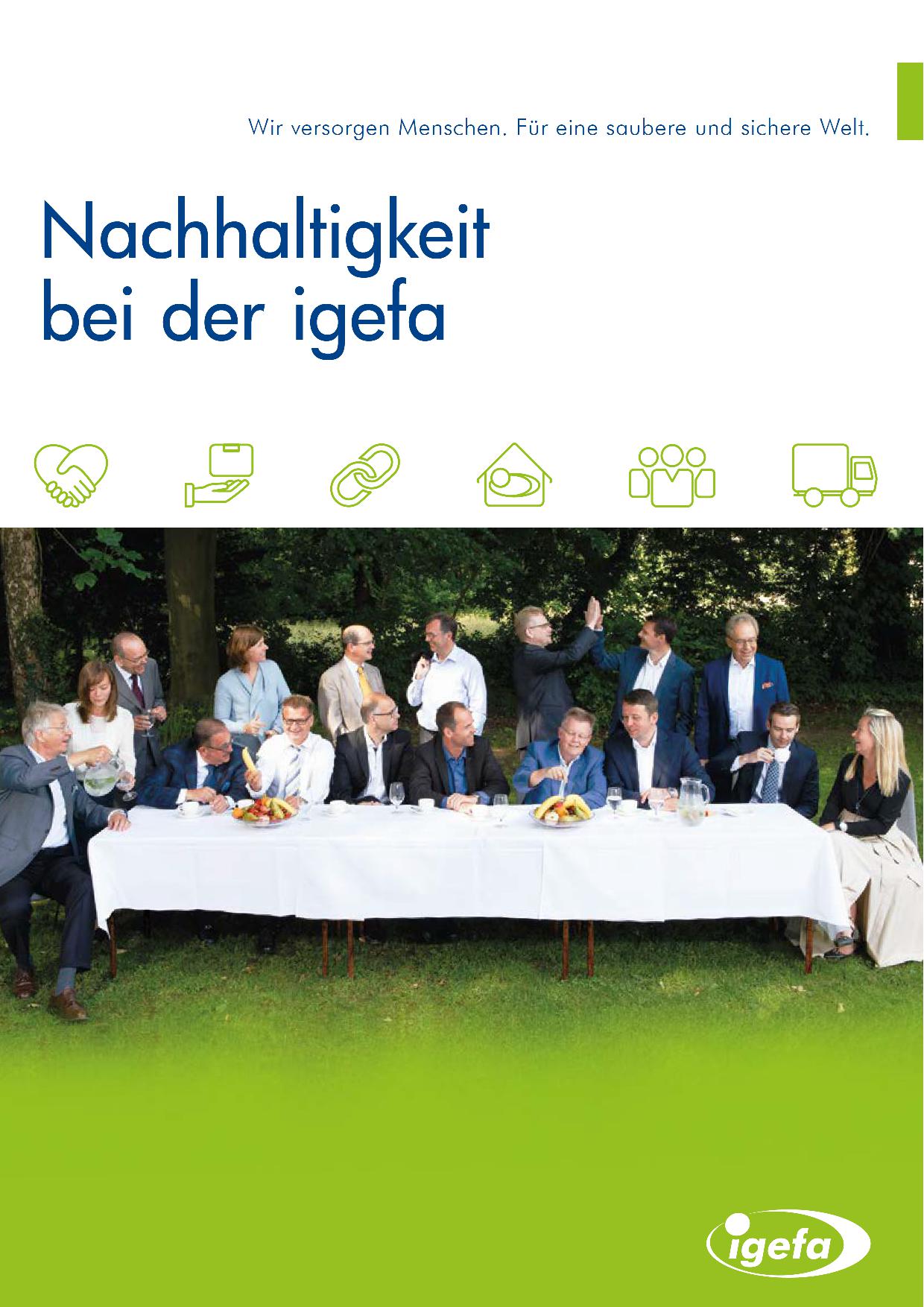 2017 Kurzbericht Nachhaltigkeit bei der igefa