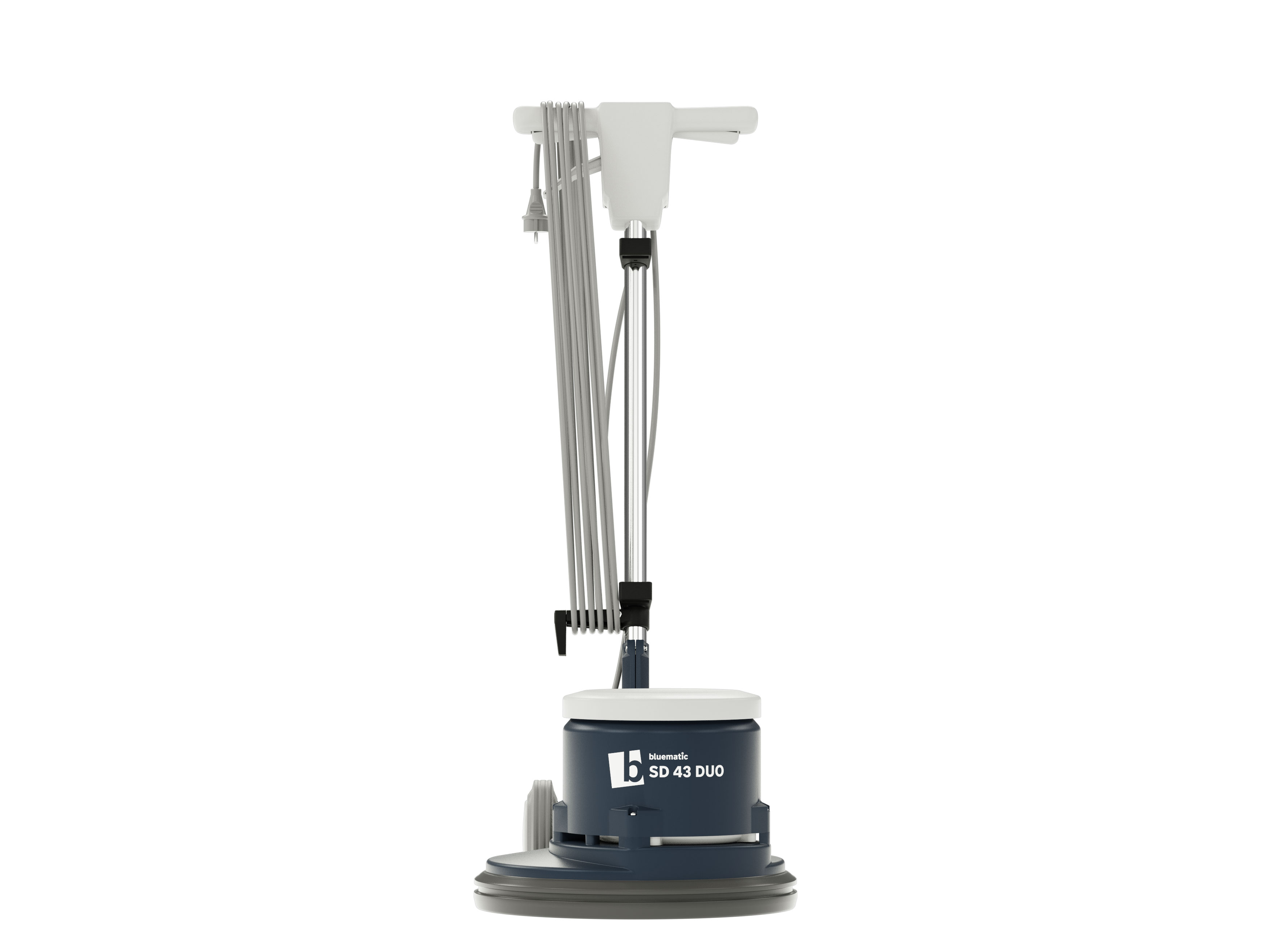 Einscheibenmaschine bluematic SD 43 DUO von vorn