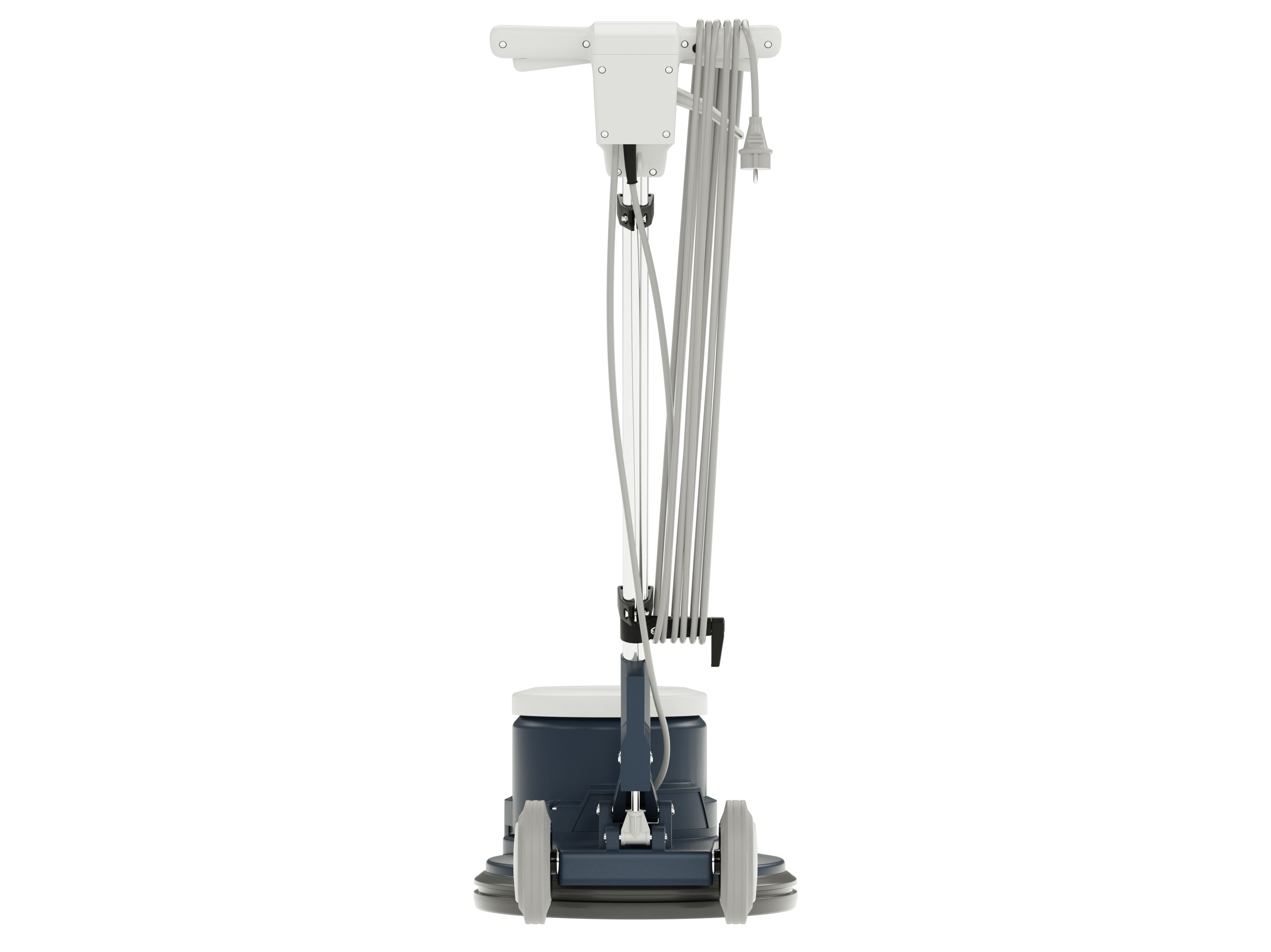Einscheibenmaschine bluematic SD 43 MONO von hinten