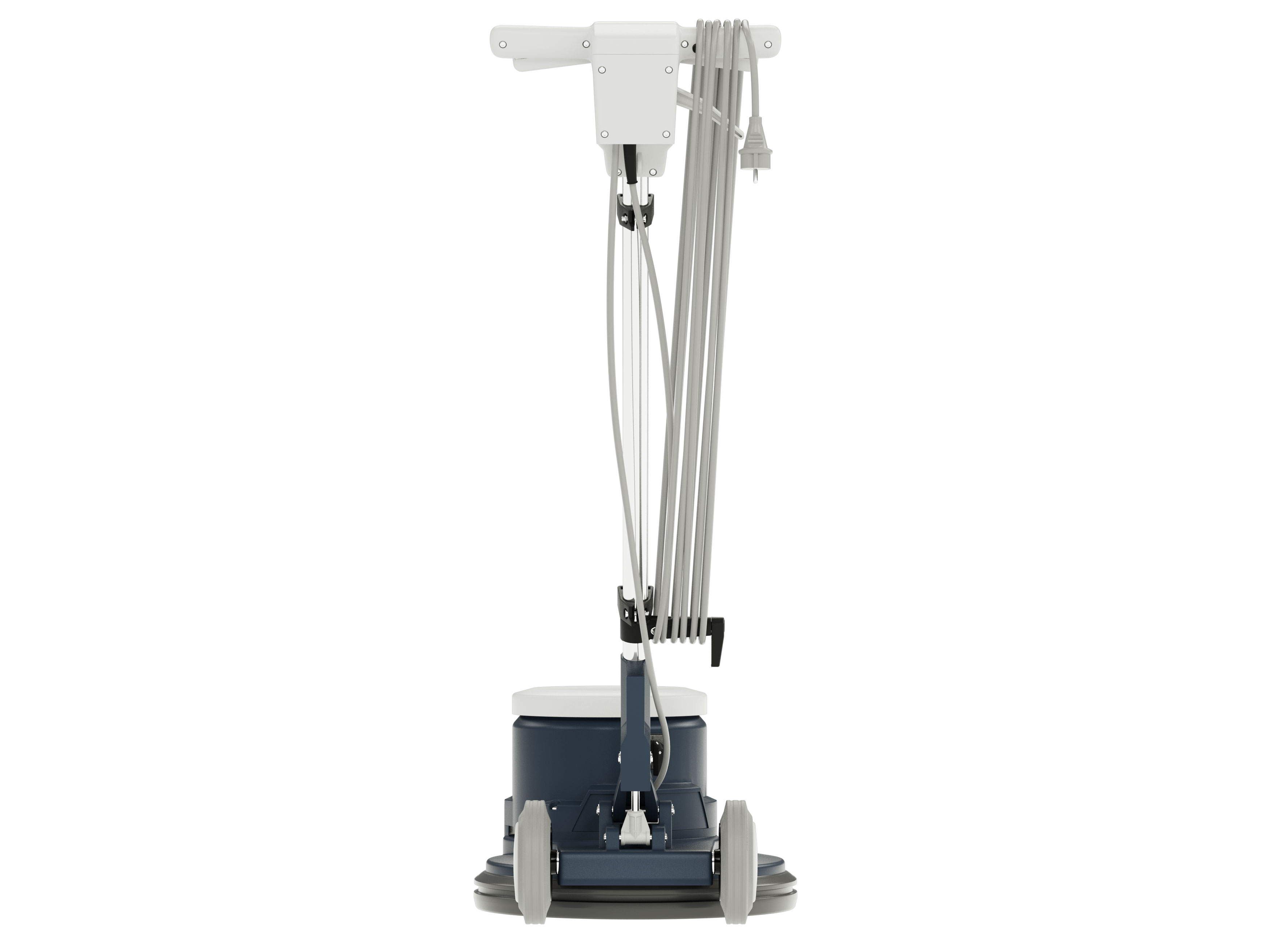 Einscheibenmaschine bluematic SD 43 DUO von hinten