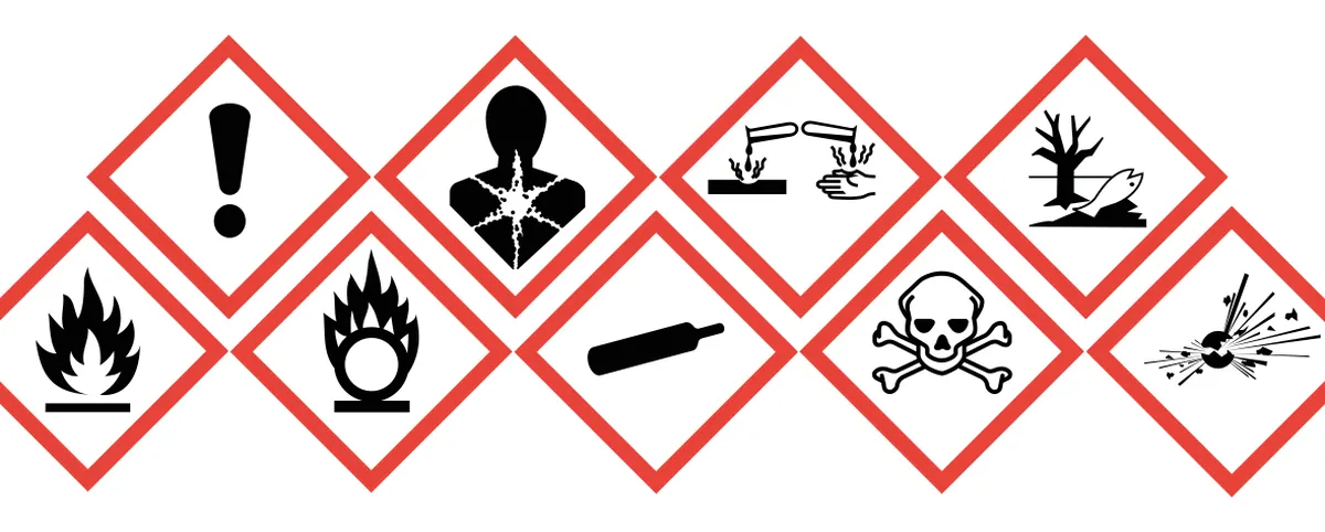 GHS Gefahrstoffsymbole