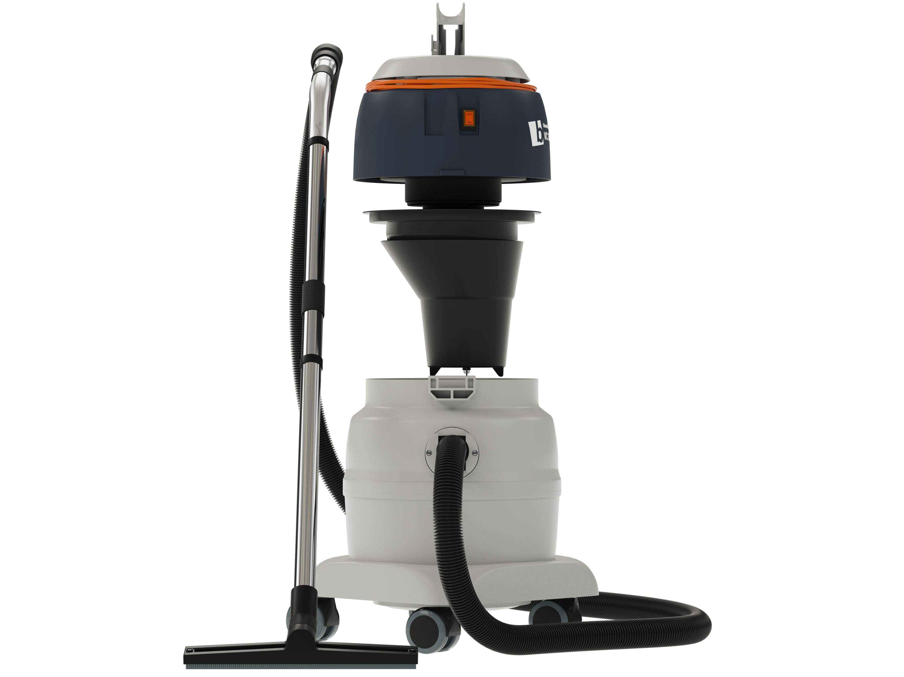 Nasssauger bluematic VC 30 AQUA mit abgehobenem Motorkopf