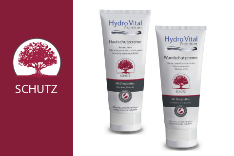 Hydro Vital Premium Hautschutzcreme und Wundschutzcreme, Kategorie Schutz