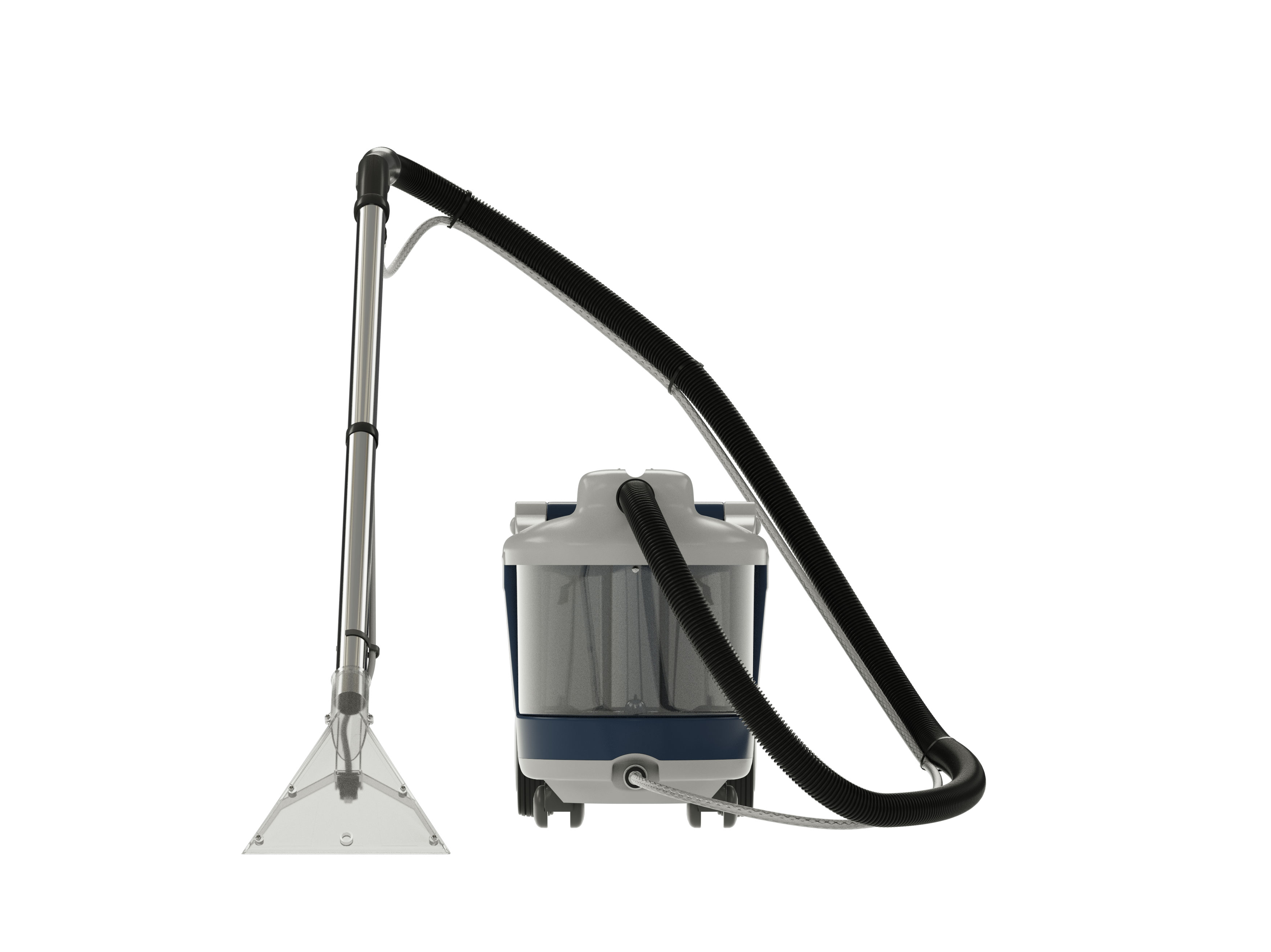 Sprühextraktionsgerät bluematic SPX 11 von vorn mit Handdüse