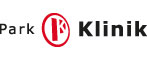 Logo Park-Klinik mit rotem Kreissymbol
