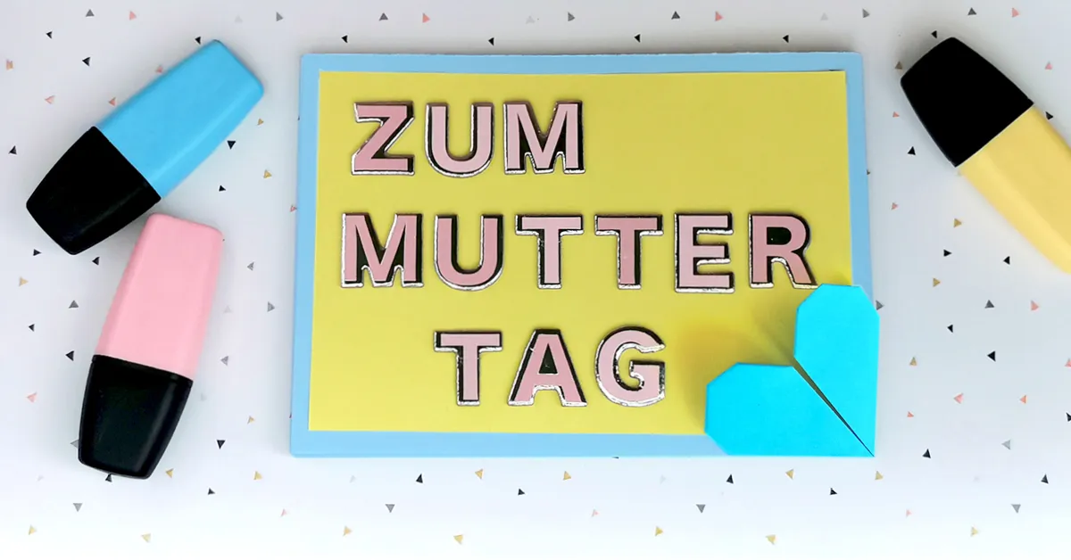 Muttertag Basteln