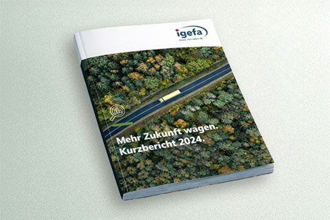 Titel des Nachhaltigkeitsberichts: Mehr Zukunft wagen, Kurzbericht 2024