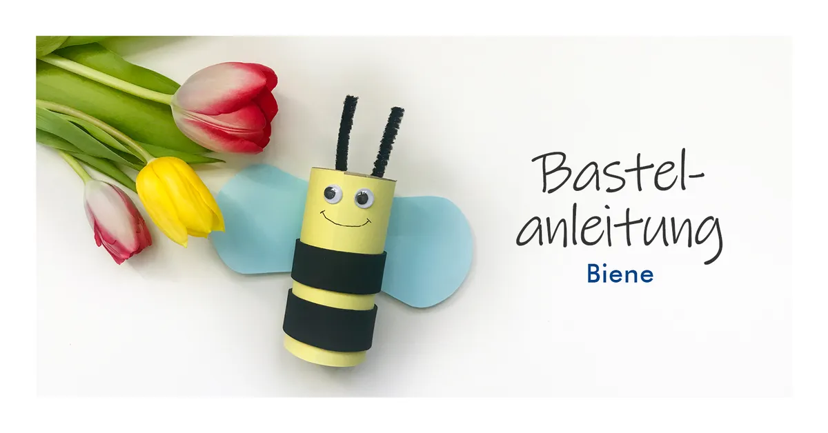 Bastelanleitung Biene