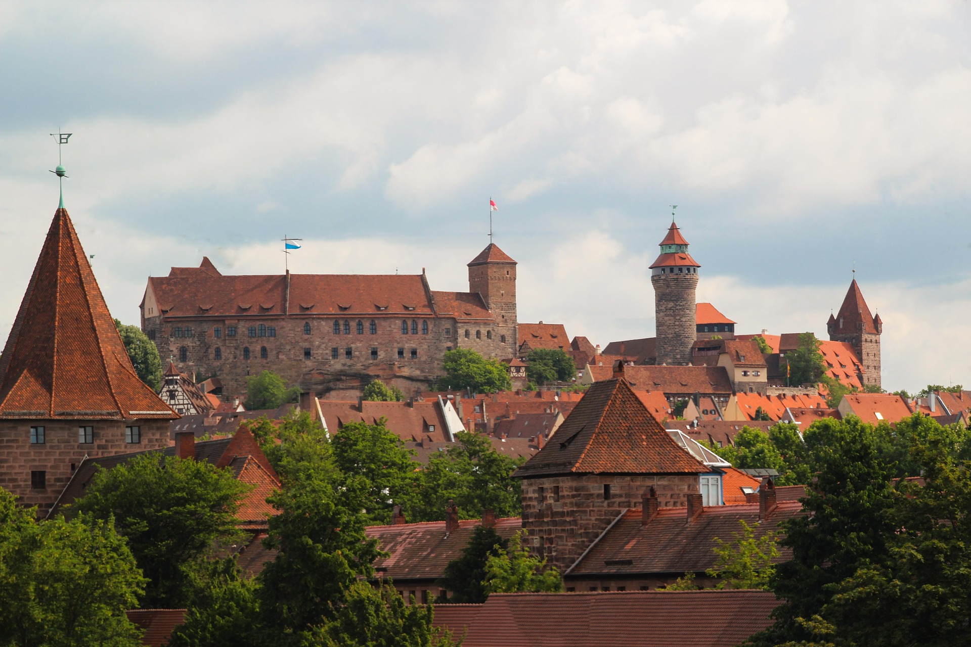 Nürnberger Burg Kaiserburg