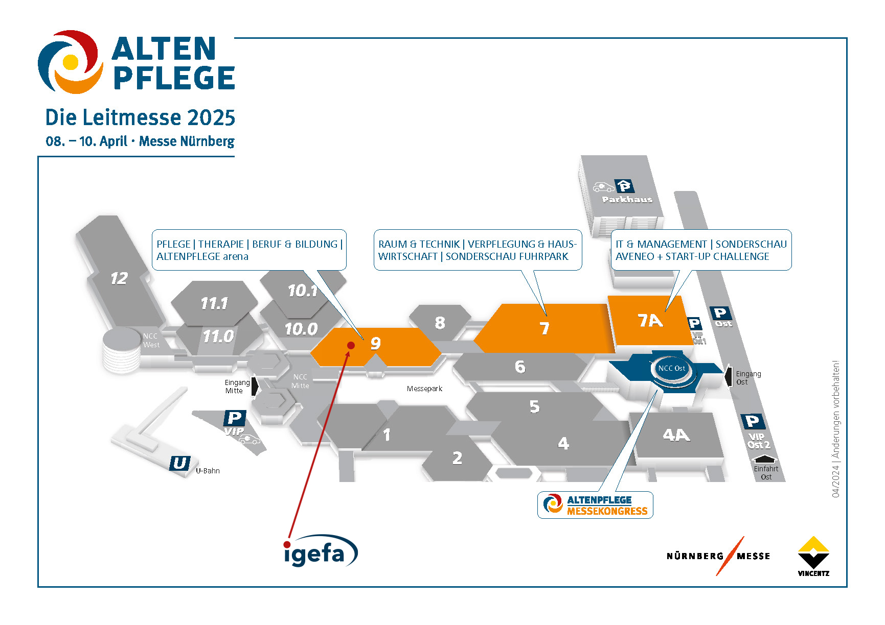 igefa Altenpflege Hallenplan-igefa-Standort-Halle9