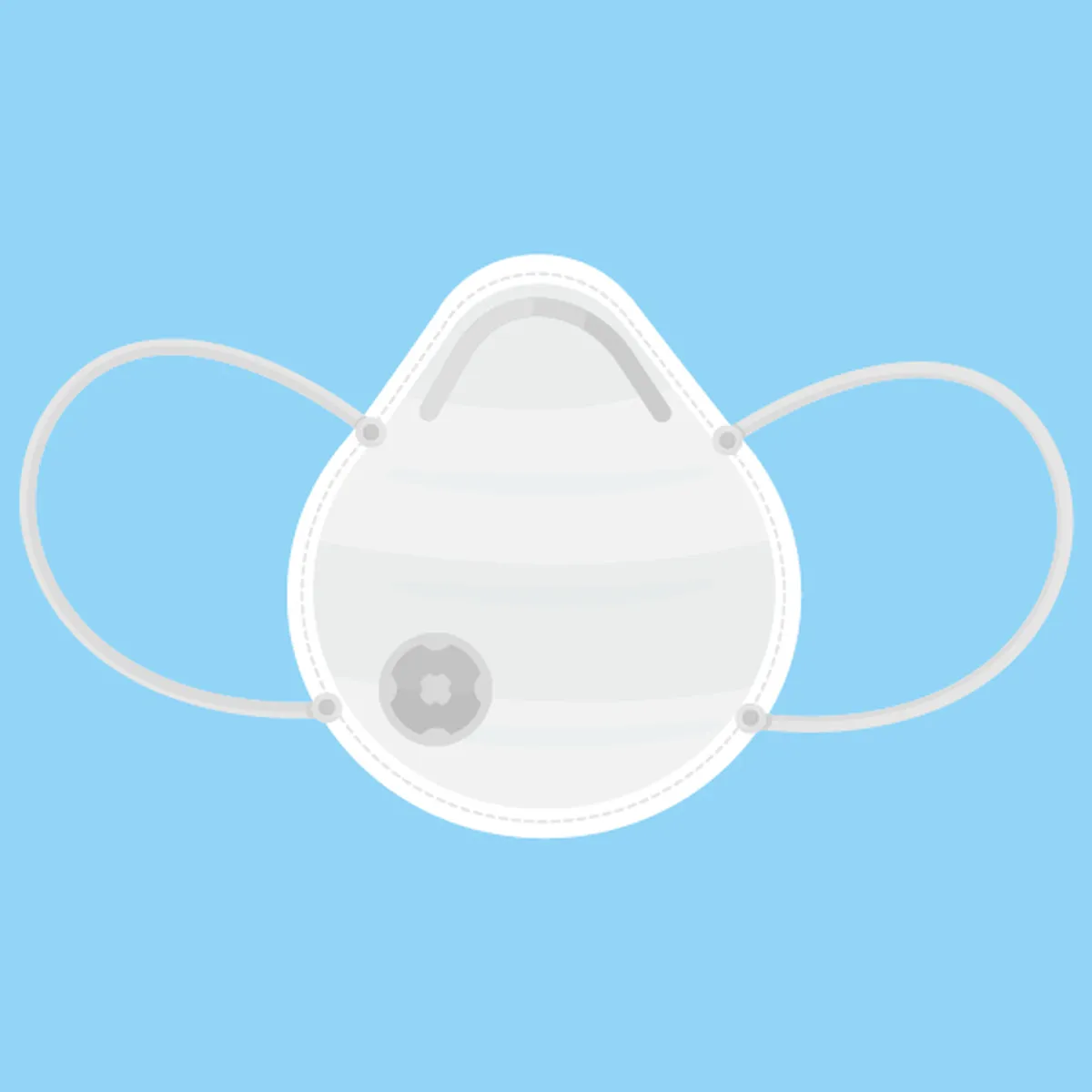 FFP-Maske mit Ventil