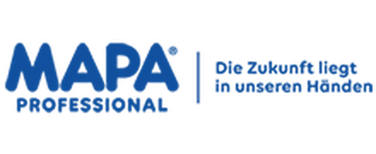 Logo MAPA Professional mit Zusatz Die Zukunft liegt in unseren Händen