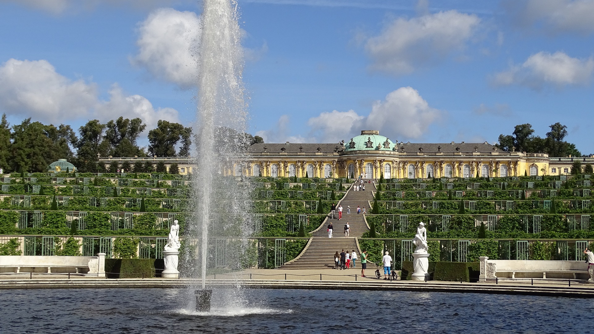 Deutschlandreise Potsdam Sanssouci
