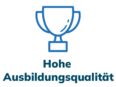 Infografik: Pokal, Hohe Ausbildungsqualität