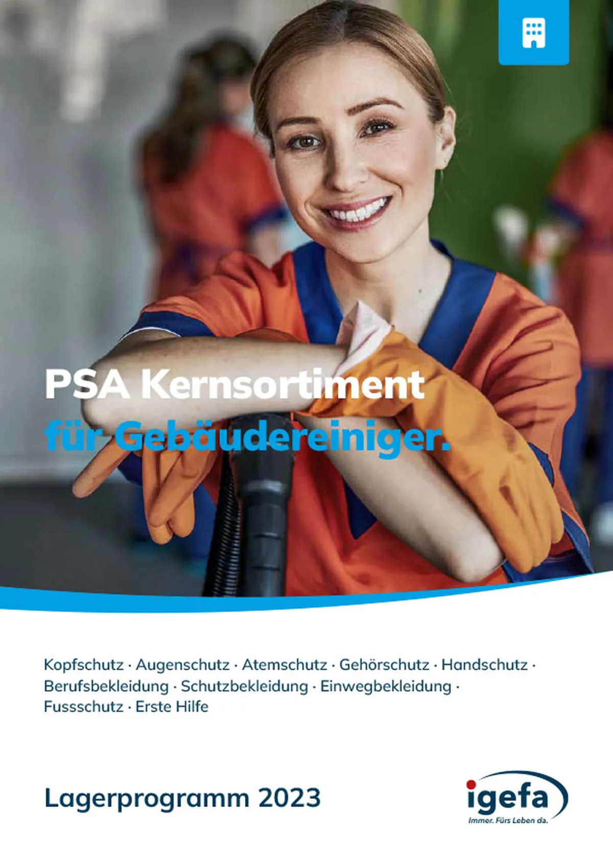 Gebäudereiniger Lagerprogramm PSA
