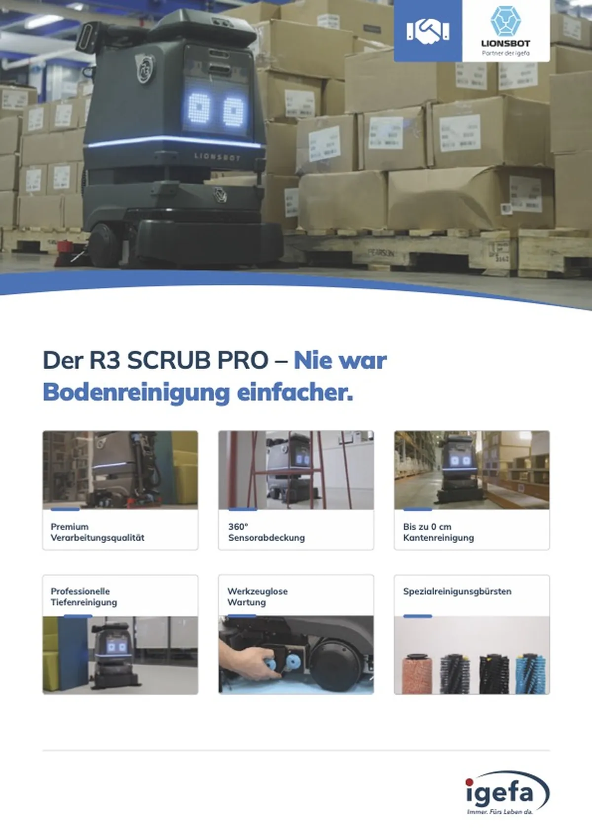 Produktblatt Lionsbot R3 SCRUB PRO
