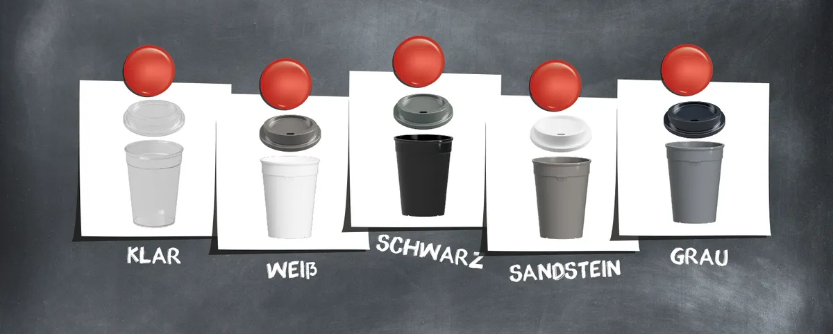 Nachhaltige Mehrwegbecher